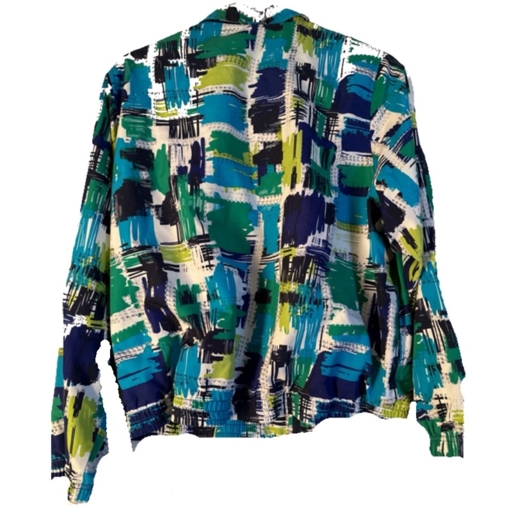 Multi color vintage jacket / windbreaker